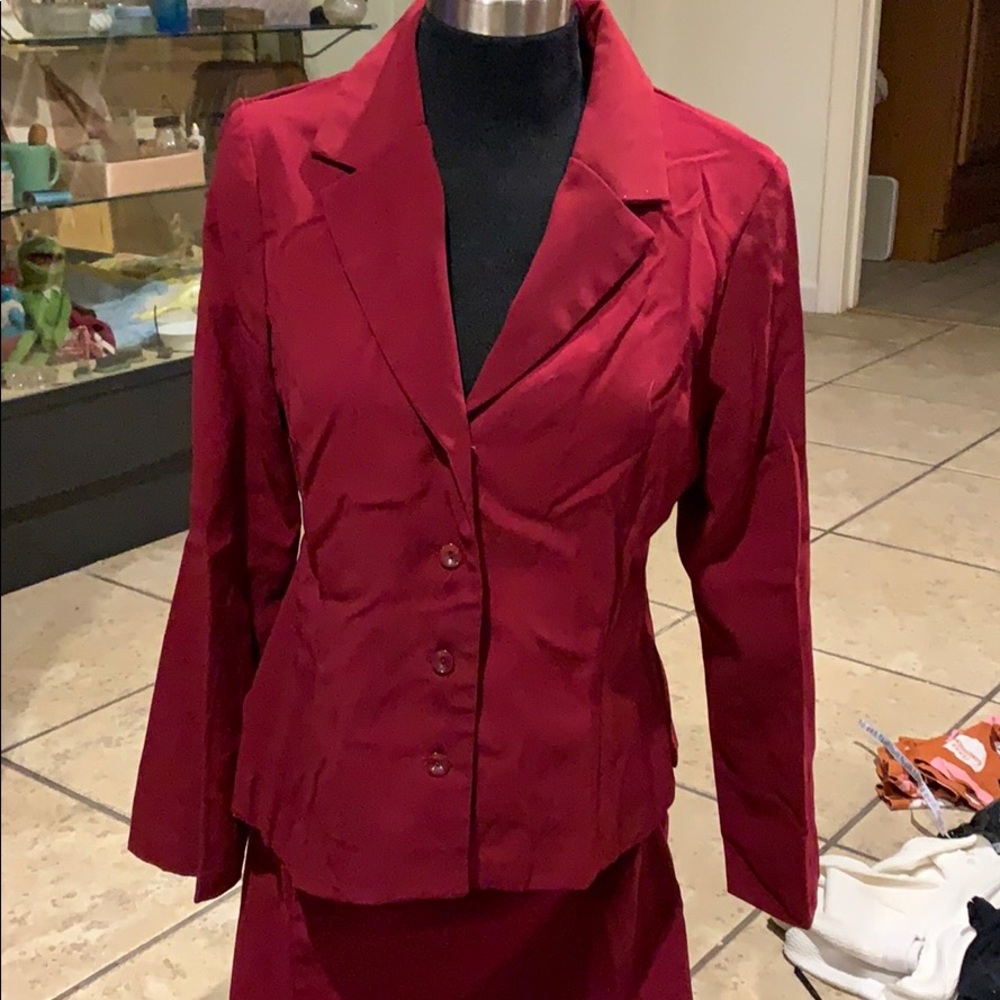 Vintage Blazer/ long shirt set